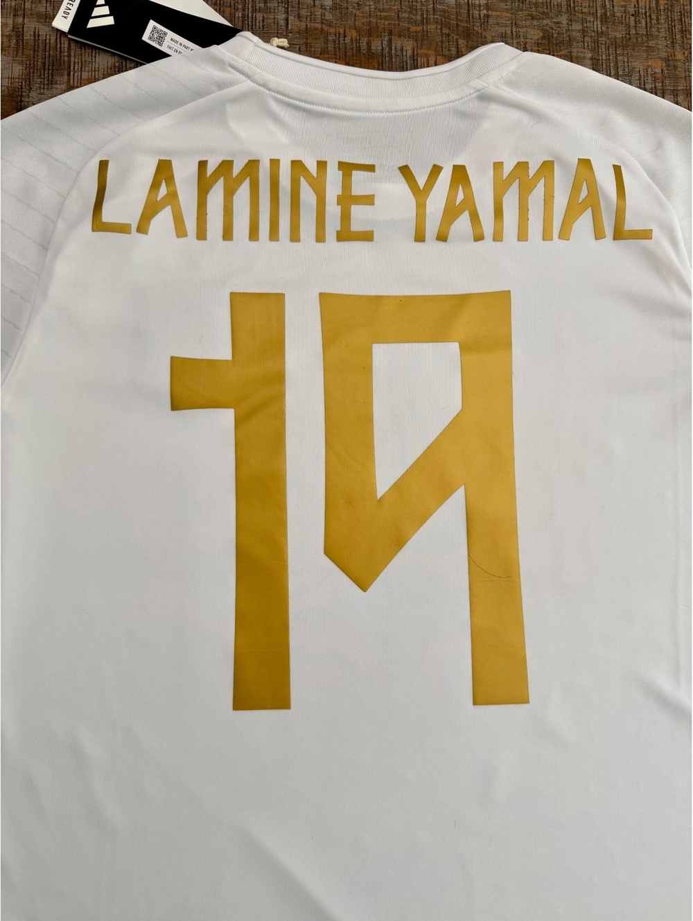 2 Starts World Champions Lamine Yamal Spain Adidas Jersey Women XS